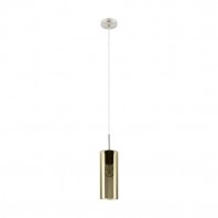 Eglo-Selvino H/L 1X15W E27 Pendant Light - Blk Tr/Sn / Gold Tr/Sn & Cop Tr/Sn